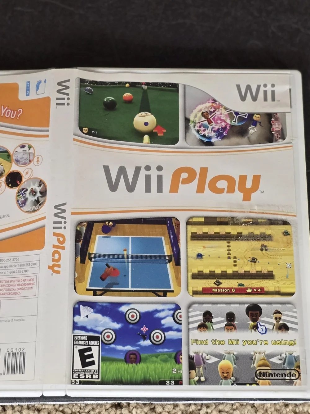 Nintendo Wii Game Lot – Wii Play & Wii Fit